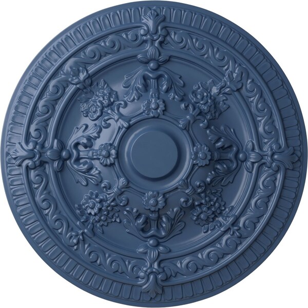 Ekena Millwork Vincent Ceiling Medallion (Fits Canopies up to 6"), Hand-Painted Americana, 26"OD x 3"P CM26VIAMF - main
